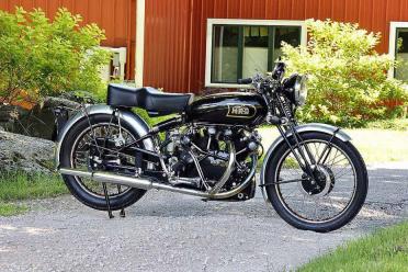 1949 Black Shadow Motorcycle ©The Classic Car Gallery, Bridgeport, CT, USA
