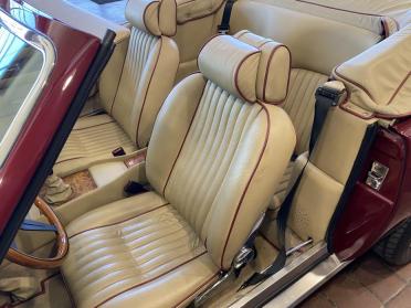 1985 Aston Martin For Sale - Seats ©The Classic Car Gallery, Bridgeport, CT, USA