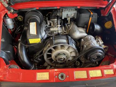 1987 Porsche 911 TARGA engine 3.2 liter flat 6 ©The Classic Car Gallery, Bridgeport, CT, USA