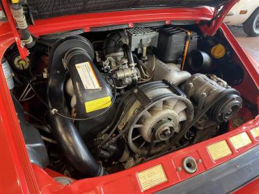 1987 Porsche 911 TARGA engine 3.2 liter flat 6 ©The Classic Car Gallery, Bridgeport, CT, USA