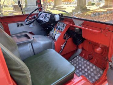 1973 Steyr-Puch Pinzgauer 712M interior ©The Classic Car Gallery, Bridgeport, CT, USA