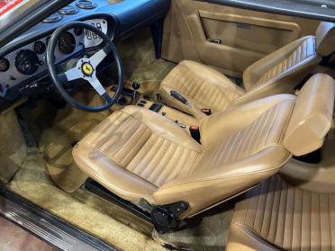 1975 Ferrari Dino 308 GT4 Interior ©The Classic Car Gallery, Bridgeport, CT, USA