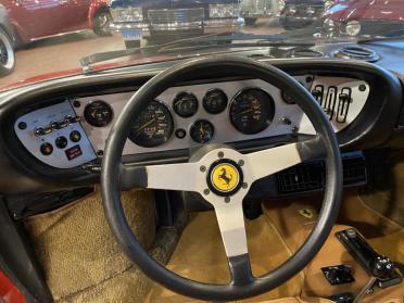 1975 Ferrari Dino 308 GT4 Steering wheel ©The Classic Car Gallery, Bridgeport, CT, USA