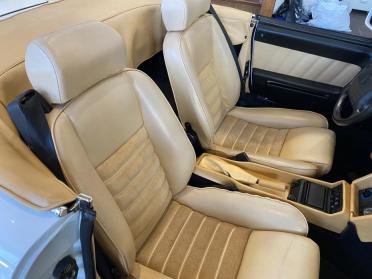 1991 Alfa Romeo seats ©The Classic Car Gallery, Bridgeport, CT, USA