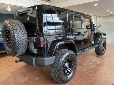 Black 2012 Jeep Wrangler Sahara Unlimited for sale ©The Classic Car Gallery, Bridgeport, CT, USA