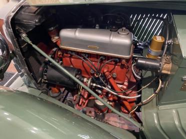1948 MG TC engine 1250CC INLINE 4 ©The Classic Car Gallery, Bridgeport, CT, USA