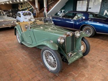 Vintage 1948 MG TC For Sale ©The Classic Car Gallery, Bridgeport, CT, USA