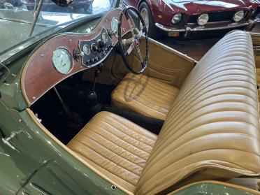 1948 MG TC interior ©The Classic Car Gallery, Bridgeport, CT, USA