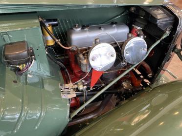 1948 MG TC engine 1250CC INLINE 4 ©The Classic Car Gallery, Bridgeport, CT, USA