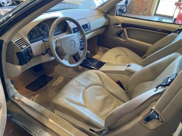 Convertible 1998 Mercedes-Benz SL500 Interior ©The Classic Car Gallery, Bridgeport, CT, USA