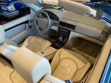 Convertible 1998 Mercedes-Benz SL500 Interior ©The Classic Car Gallery, Bridgeport, CT, USA